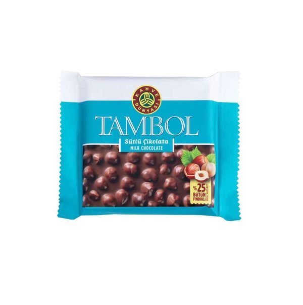 Kahve Dünyası Tambol Fındıklı Sütlü Çikolata 77G